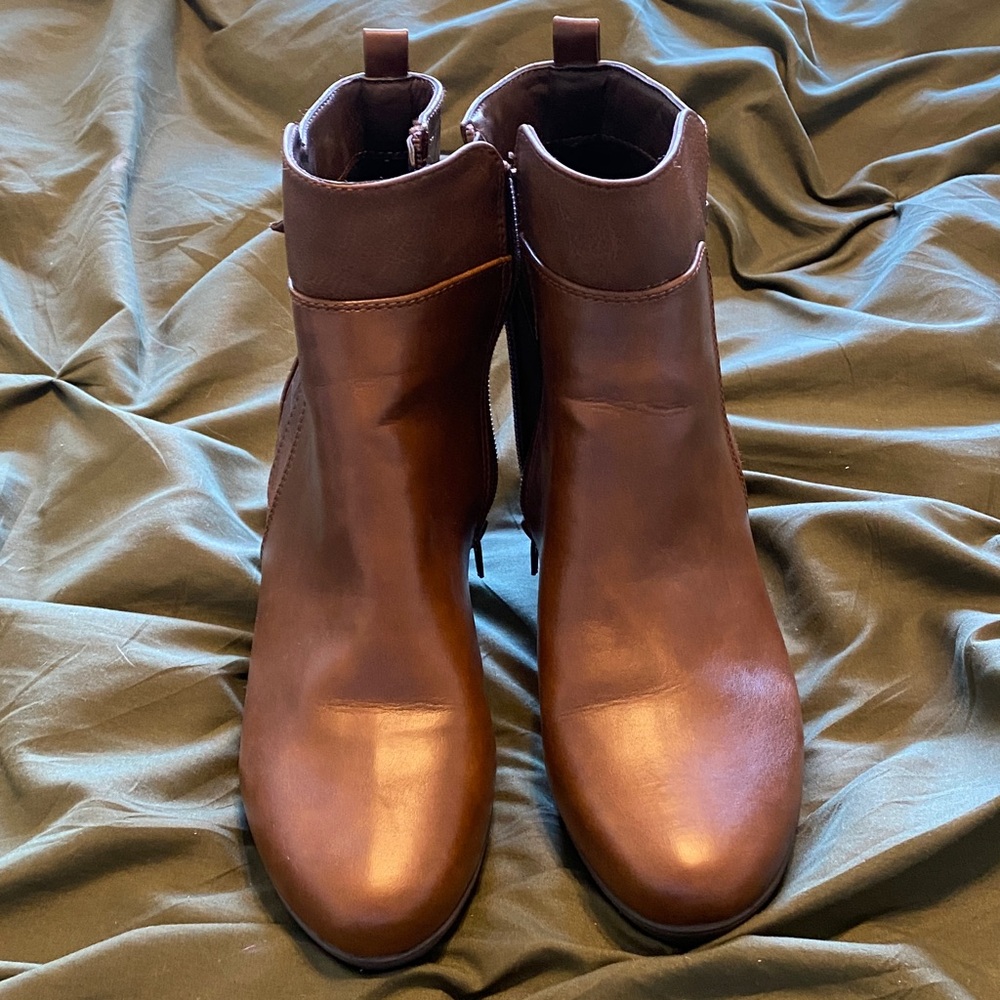 Chocolate Brown Ankle boots (unbranded)